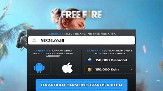 Free Fire Diamond Support XYZ - Unlimited Diamond Free Fire Gratis