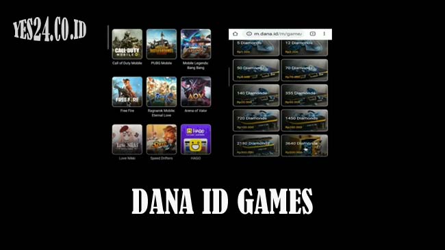 Dana id games top up