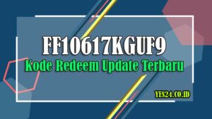 FF10617KGUF9 - Kode Redeem Update Terbaru 20 September 2021
