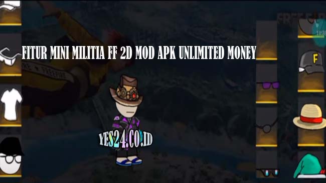 Download Mini Militia FF 2D APK Mod Unlimited Money Terbaru 2021